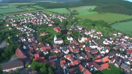 Ballonfahrt über Amelunxen