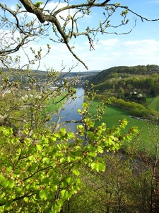 Blick vom Skywalk Würgassen